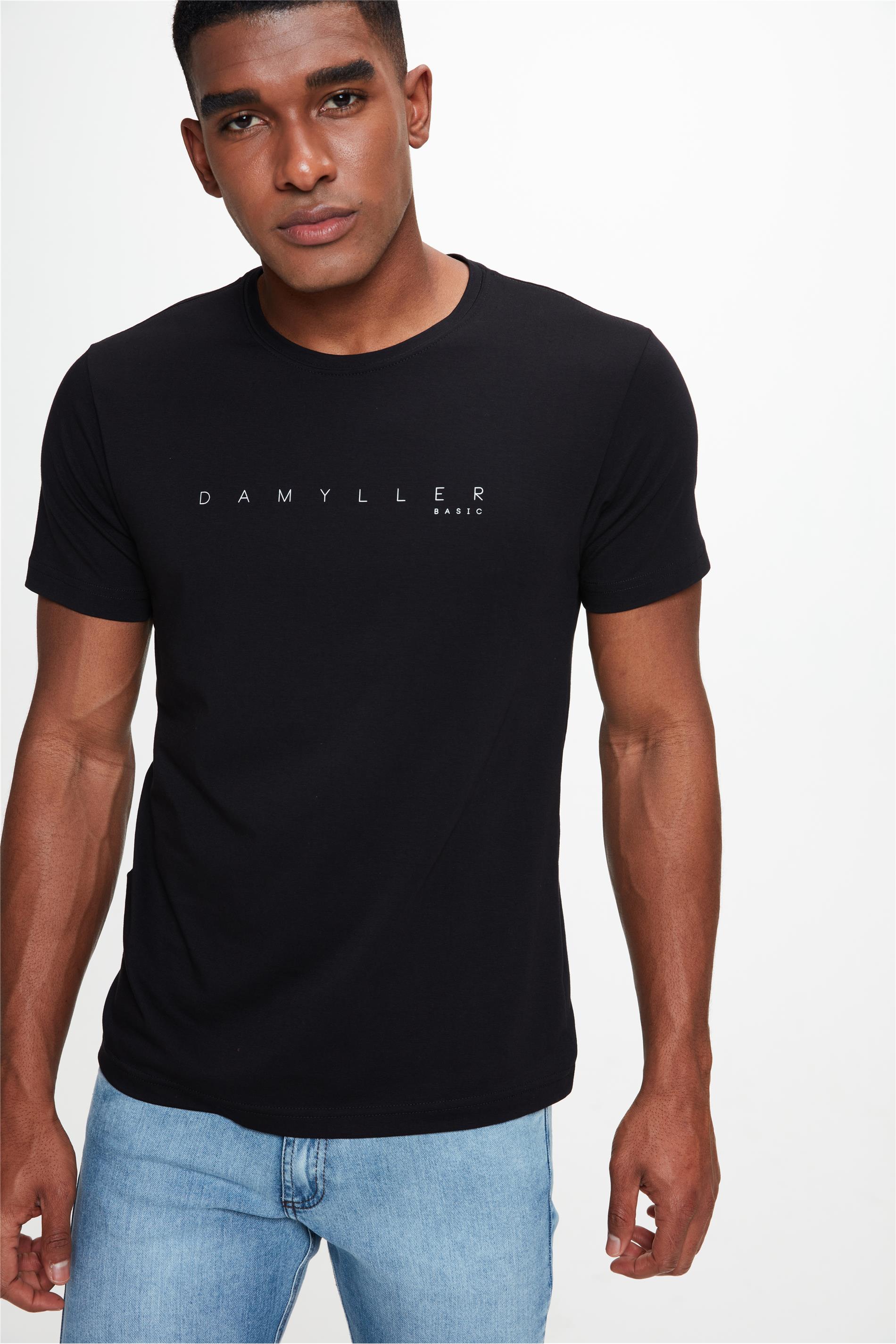 Camiseta com Estampa Damyller Basic