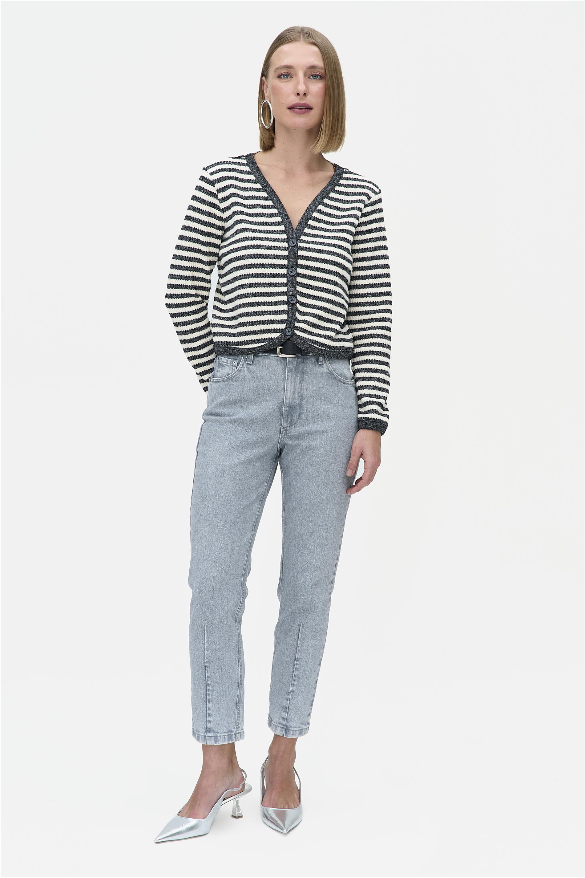 Calça Jeans Skinny Cropped Feminina G5