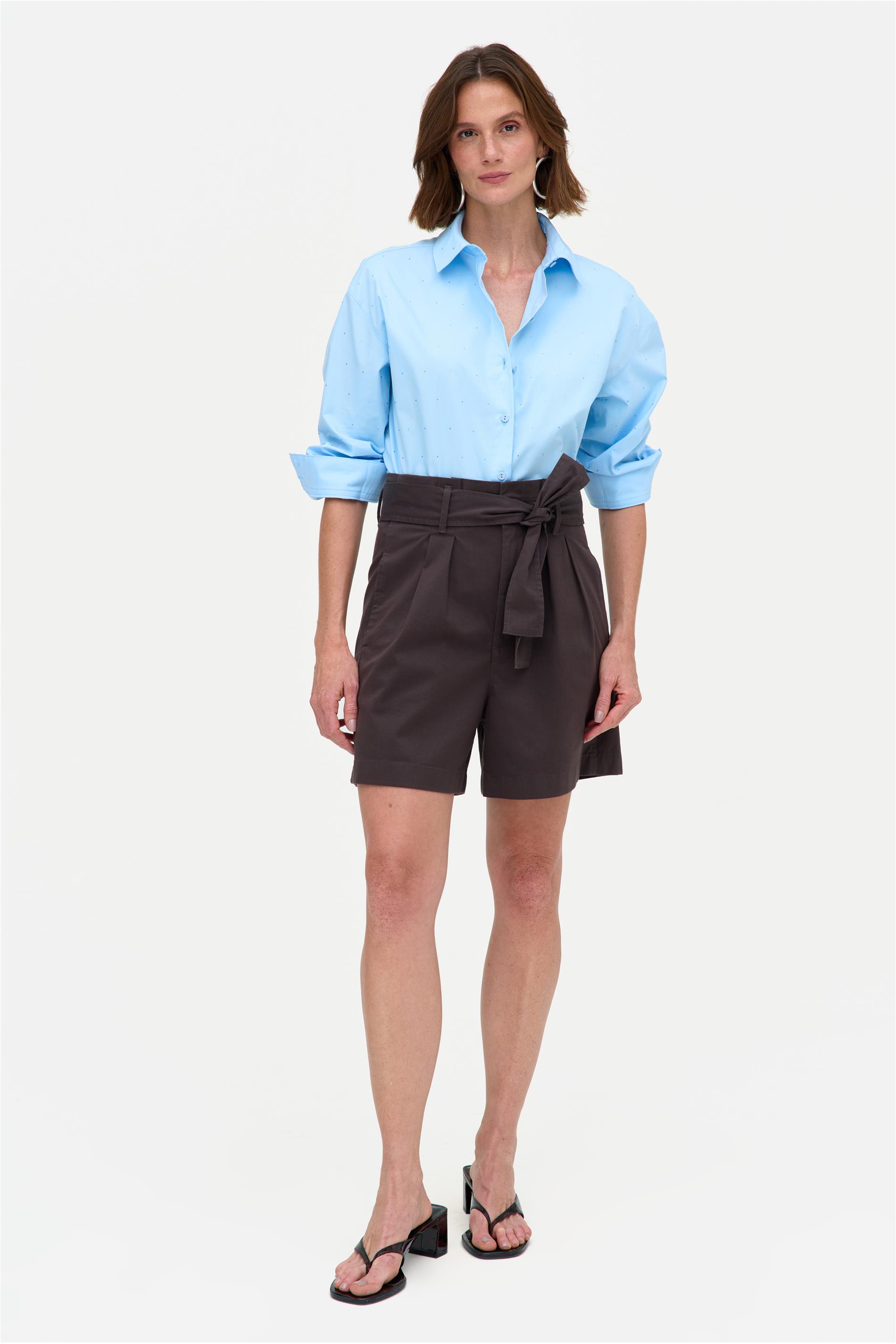 Short Clochard Feminino em Sarja G5