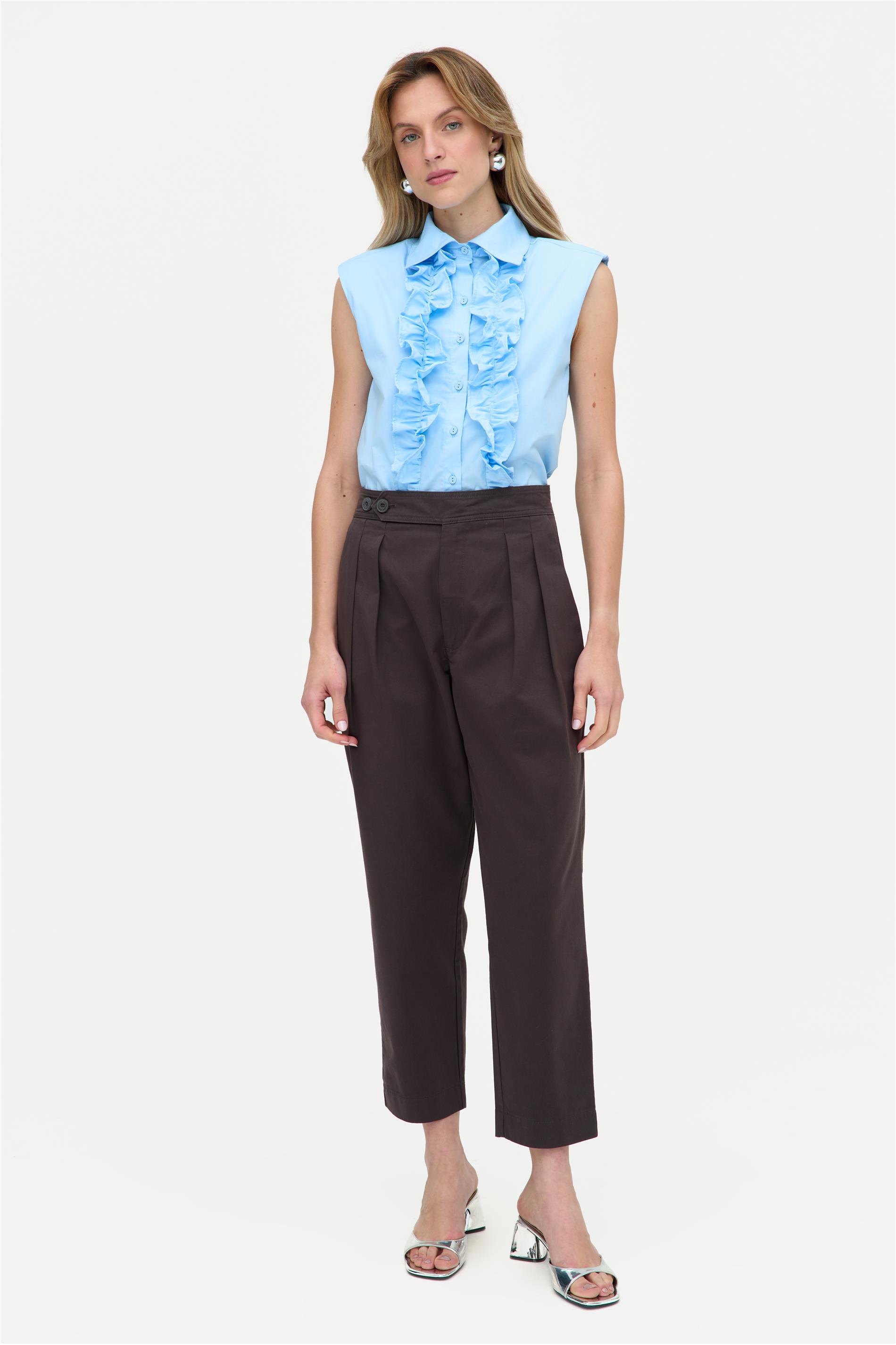 Calça Feminina Slim Cropped G5