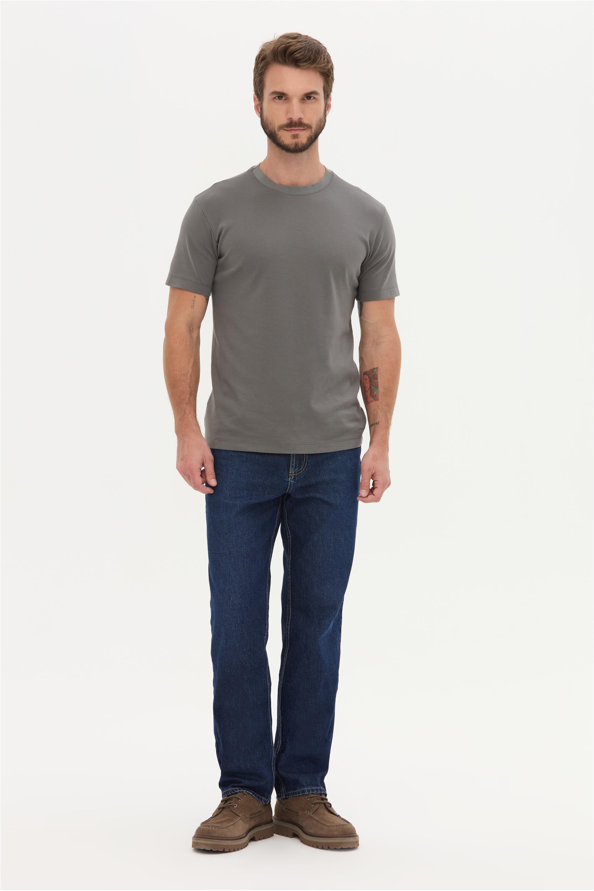 Calça Jeans Masculina Reta Clássica