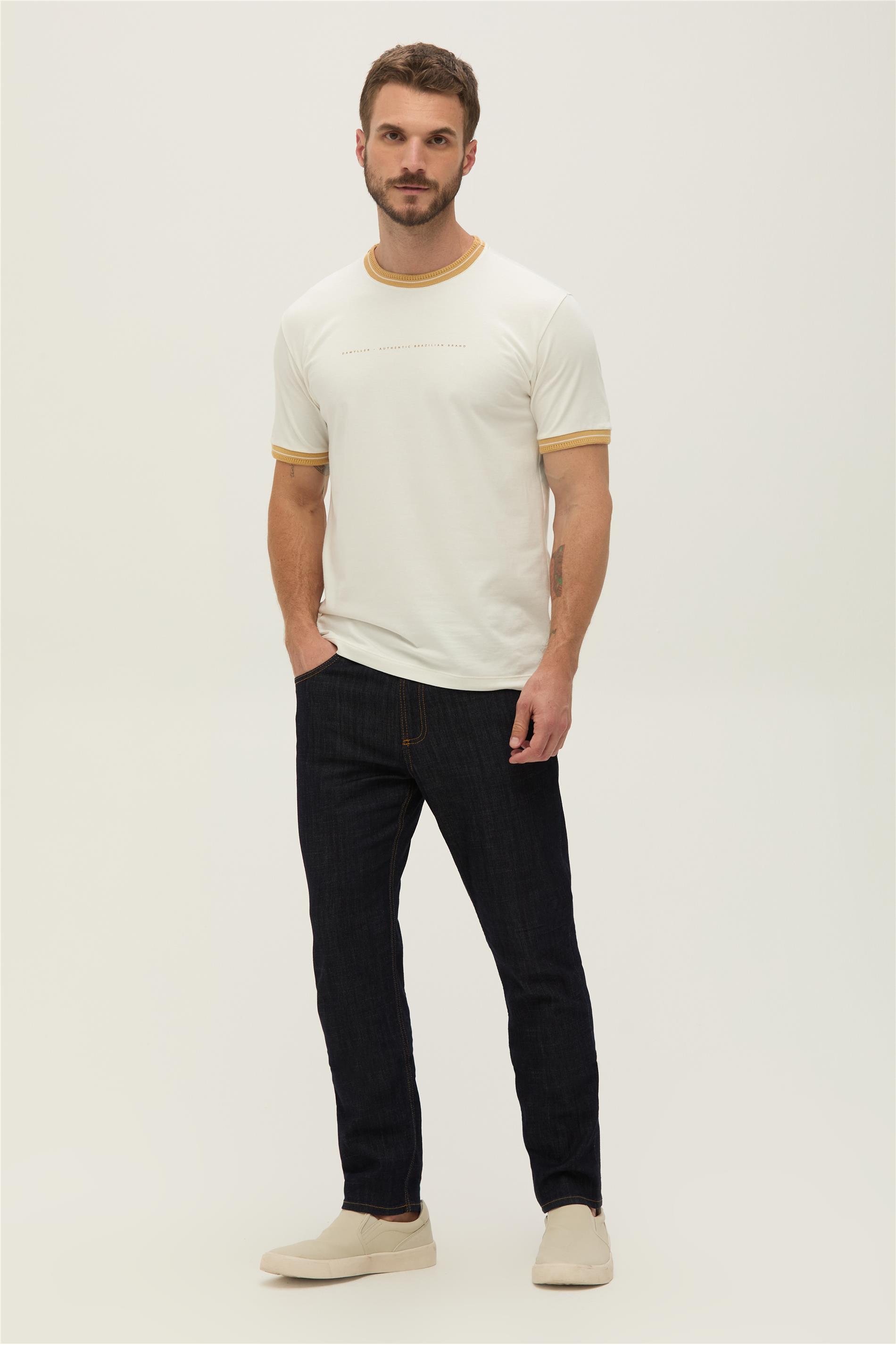 Calça Jeans Skinny Masculina Escura