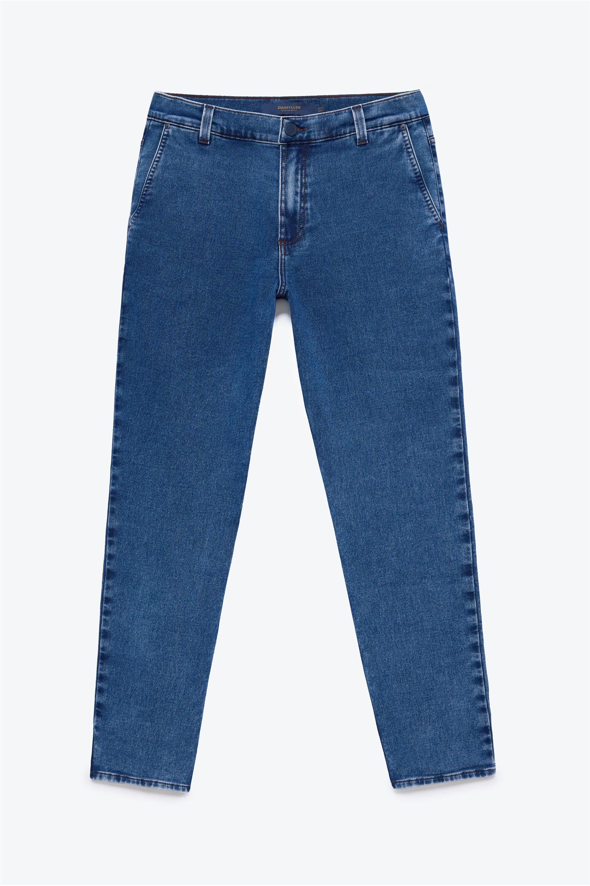 Calça Jeans Masculina Slim