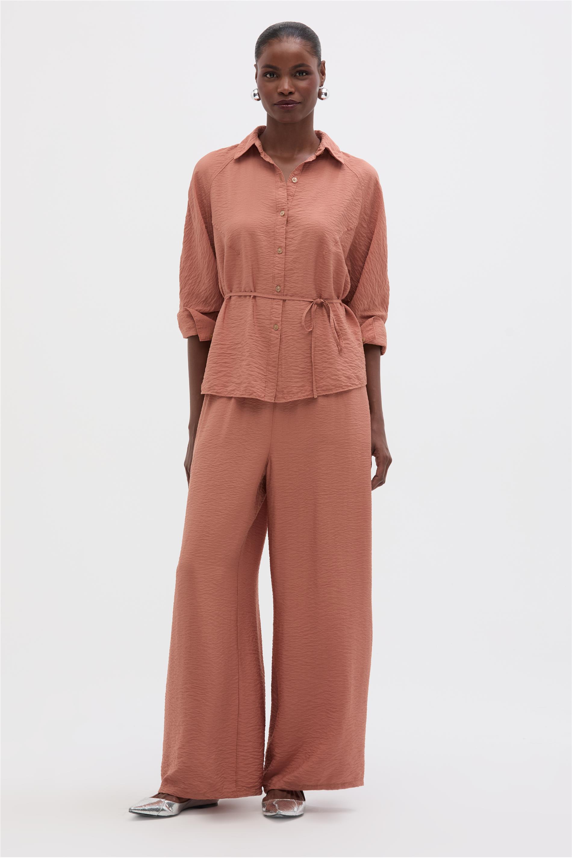 Calça Feminina Reta G5 C1 Fluida