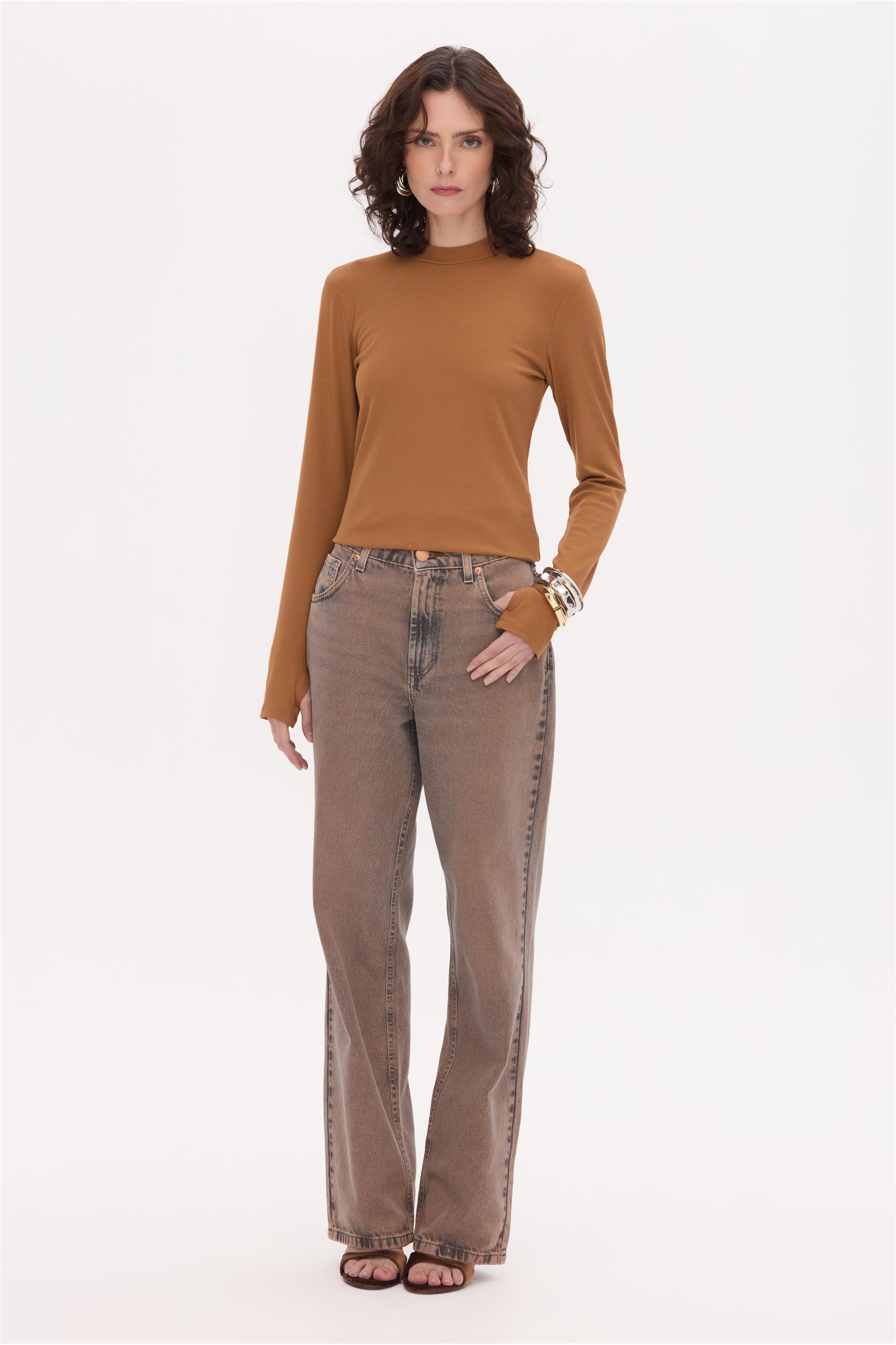 Calça Jeans Feminina Reta G4 C1