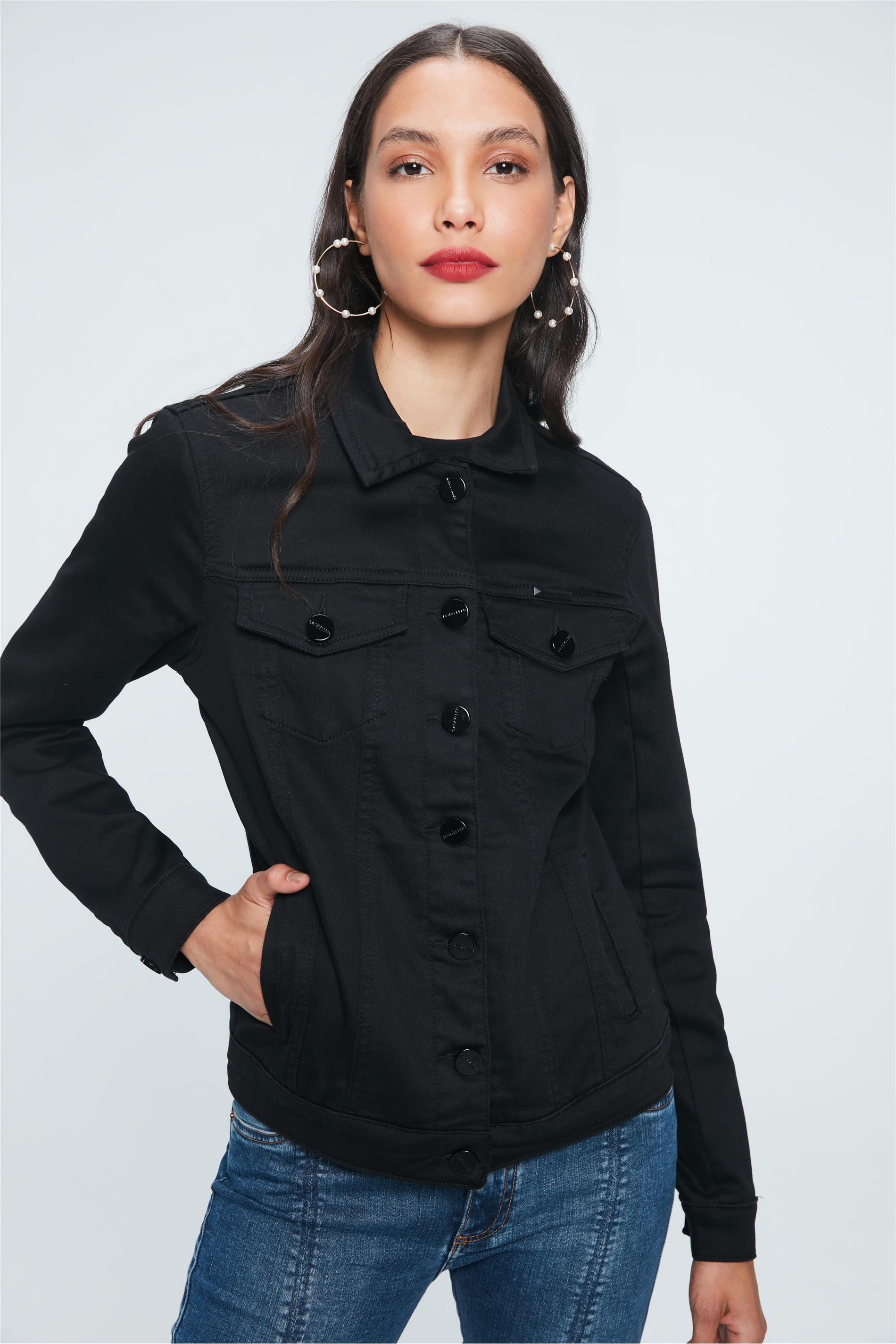 Jaqueta Trucker Color Feminina