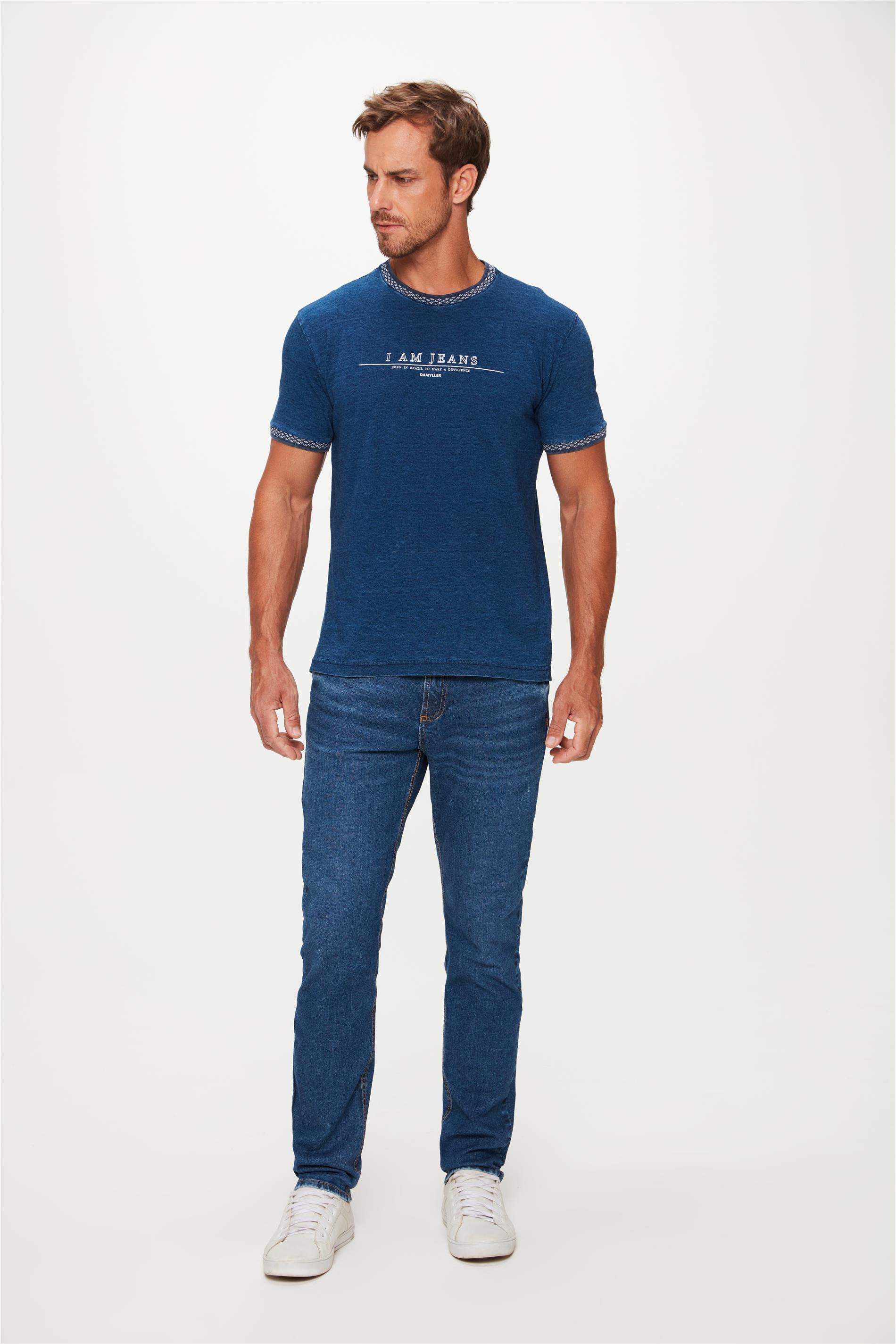 Calça Jeans Skinny G3 com Marcações