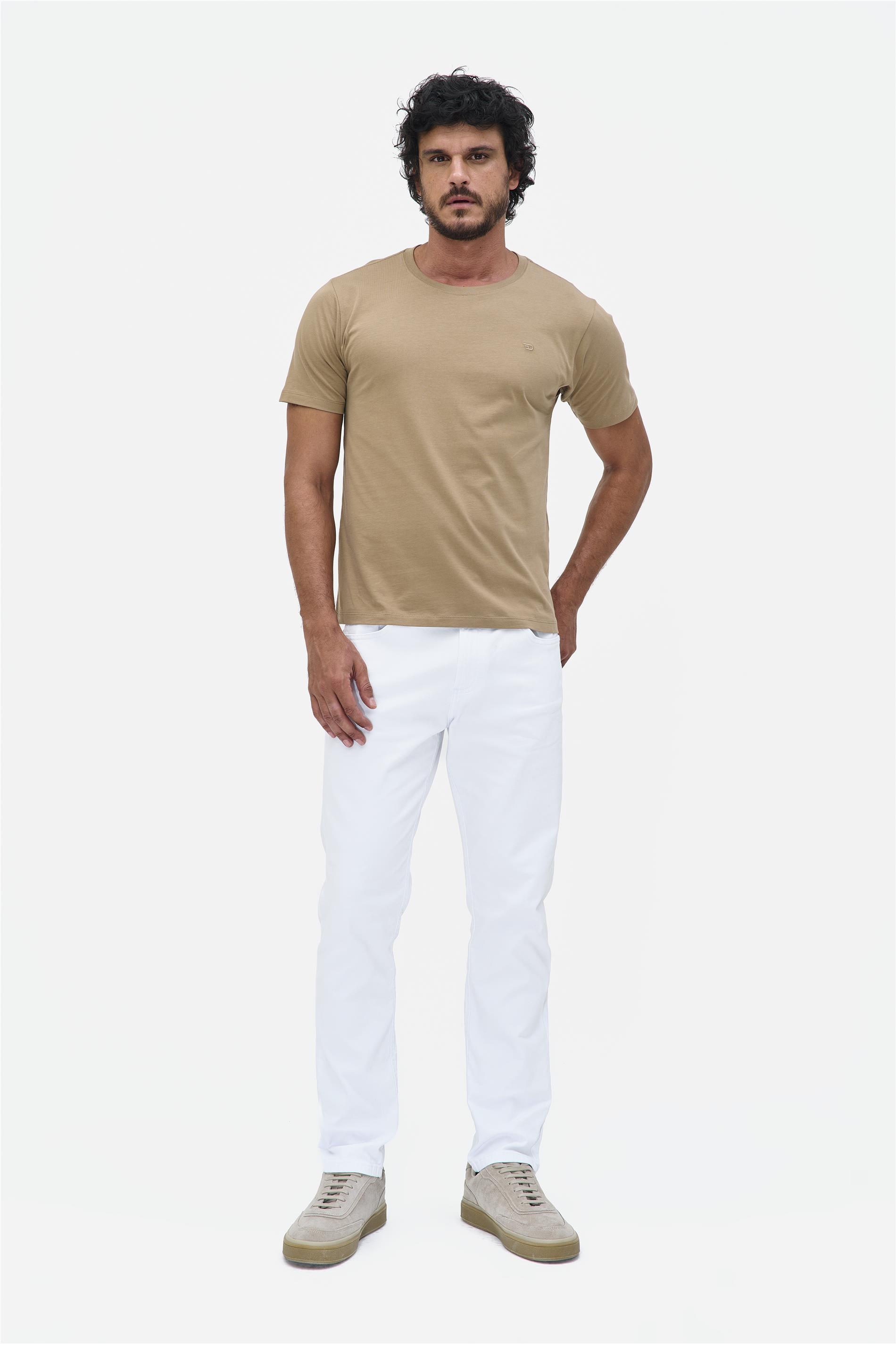 Calça Masculina Skinny de Sarja G3 C1