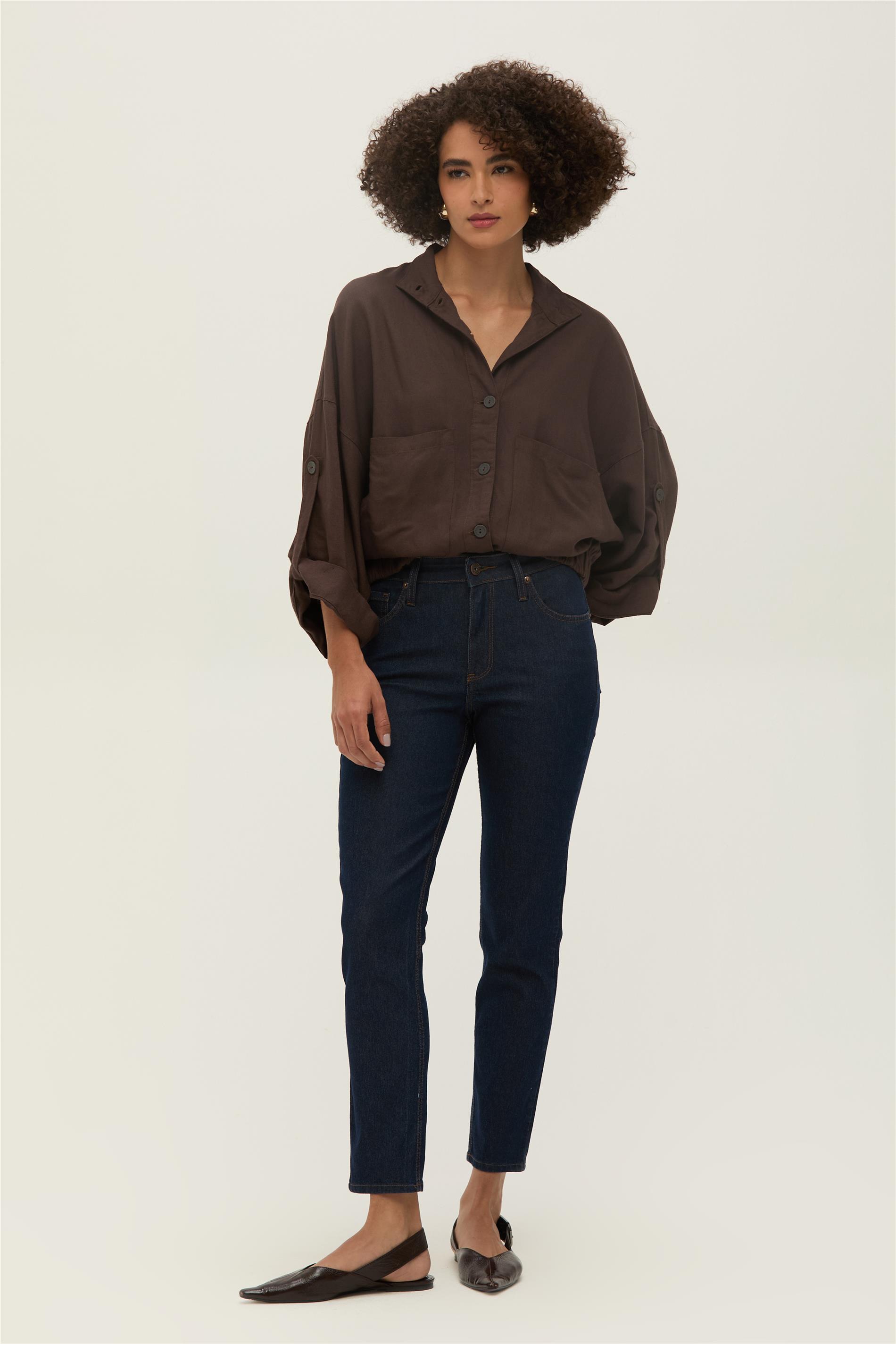Calça Skinny Feminina Jeans BCI