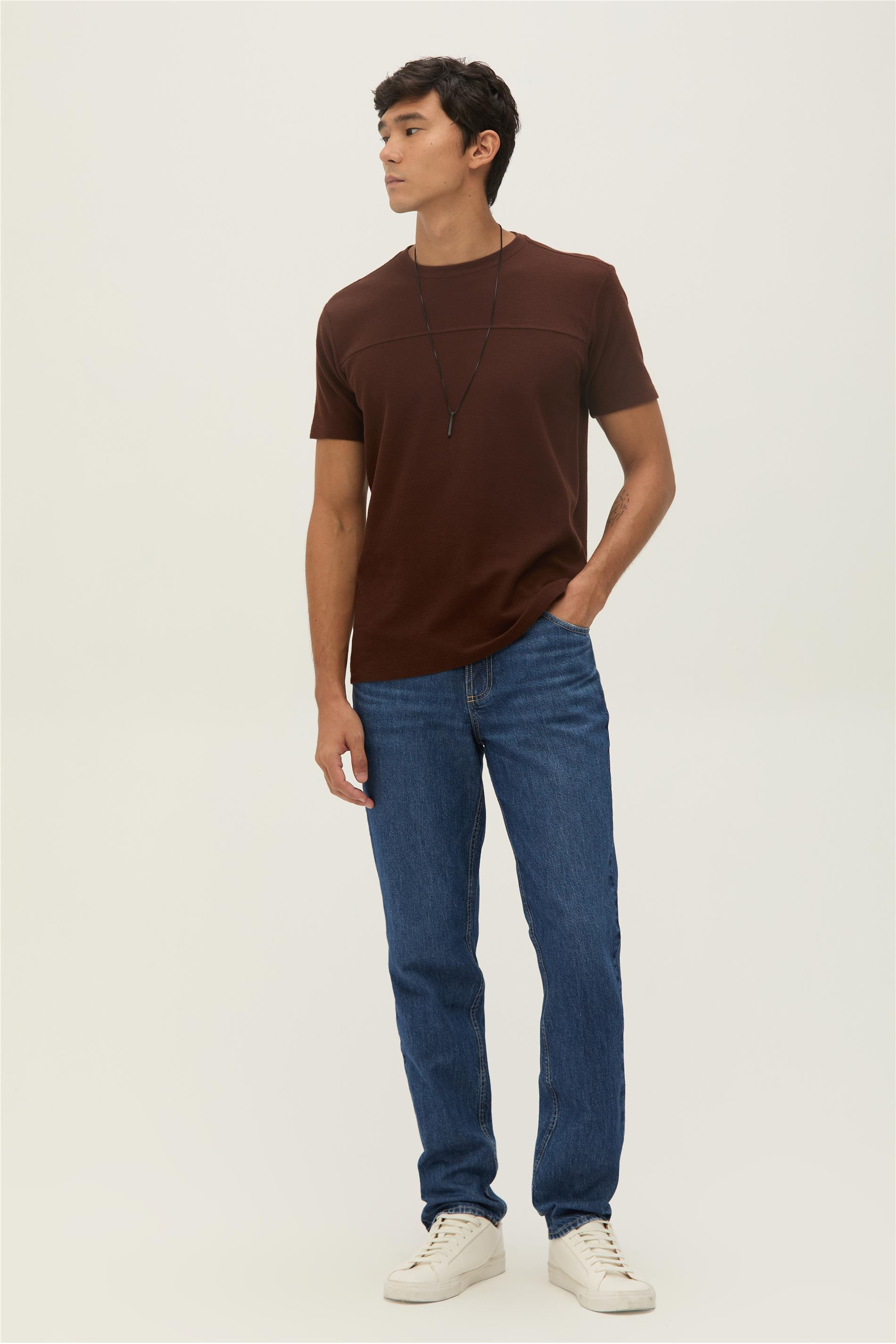 Calça Masculina Slim com Elastano