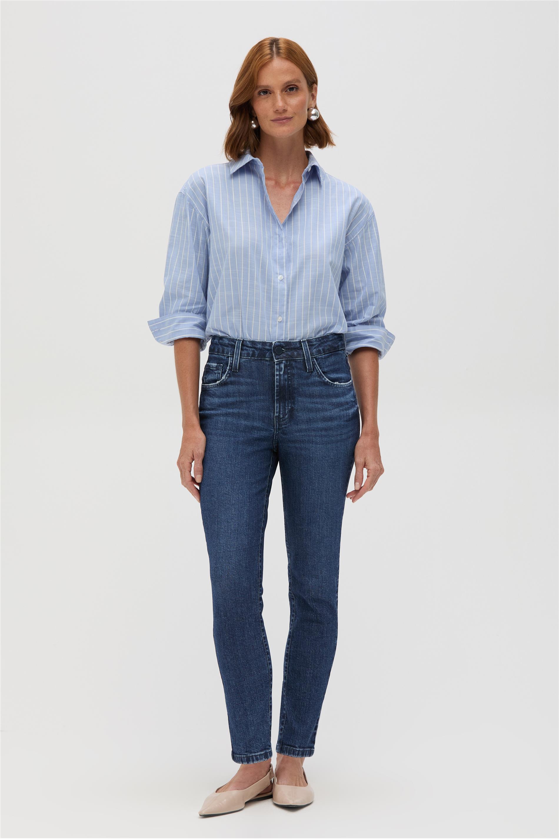 Calça Jeans Feminina Skinny G4 C1
