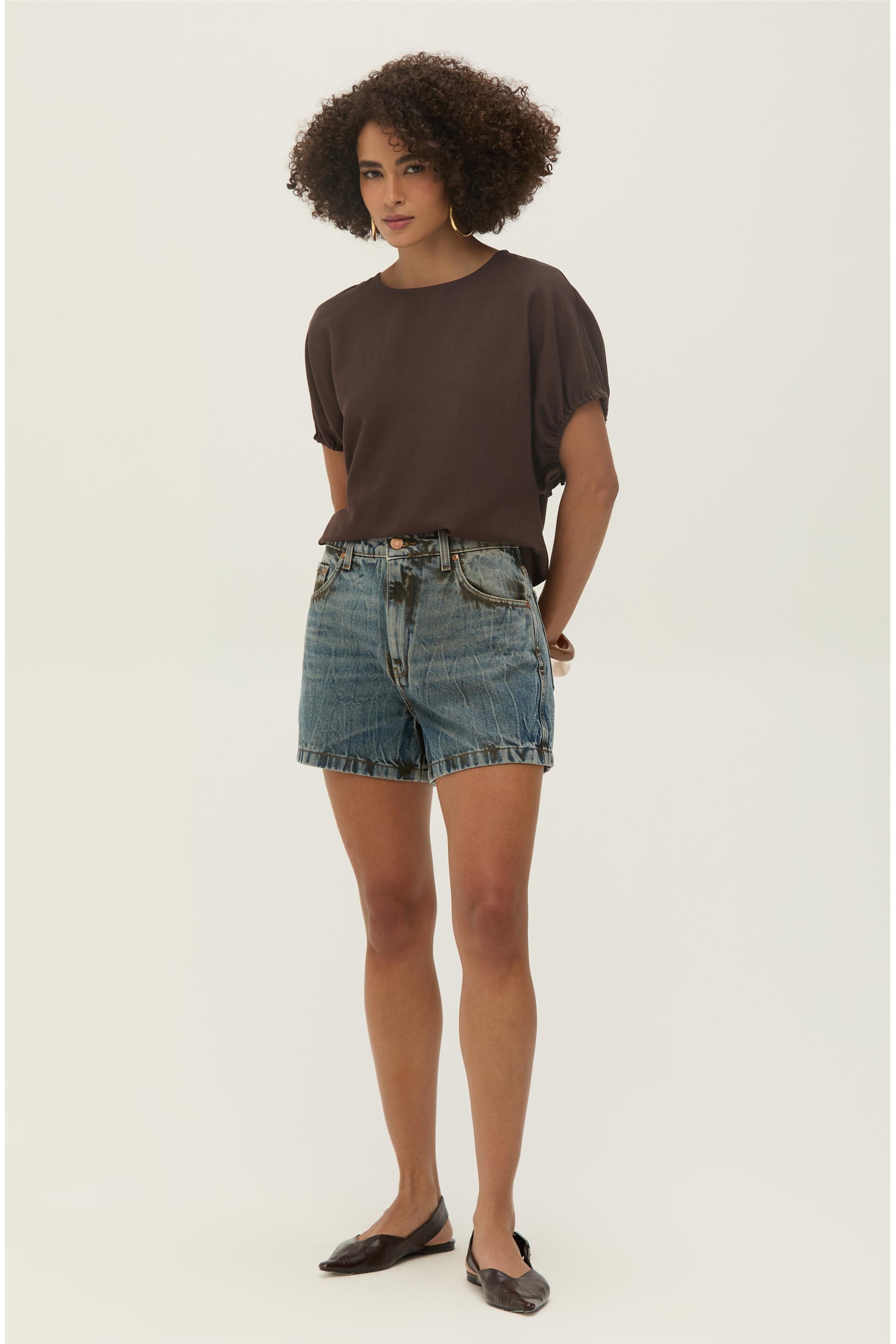 Short Feminino Solto G4 Jeans