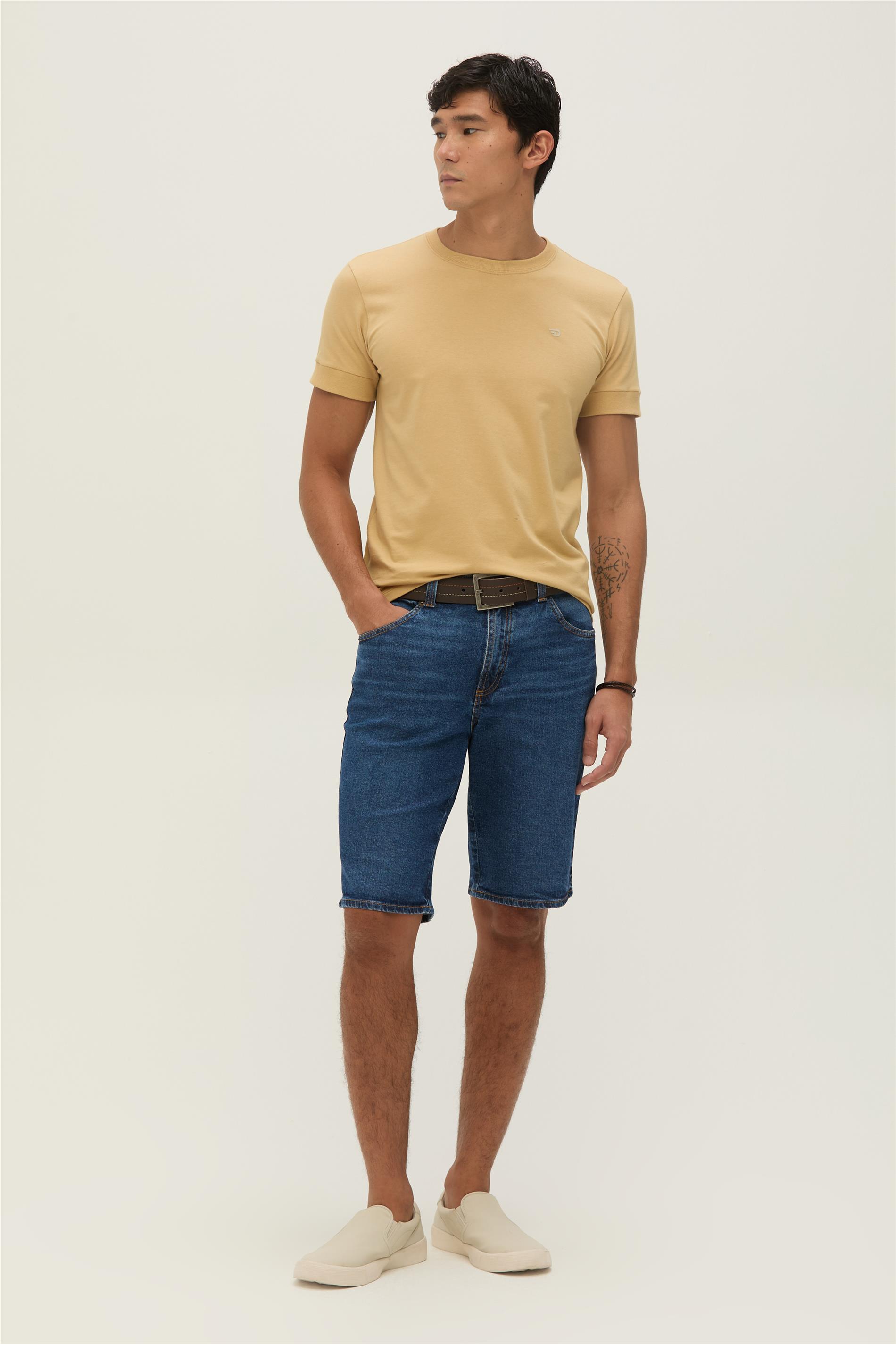 Bermuda Jeans Masculina Slim G3