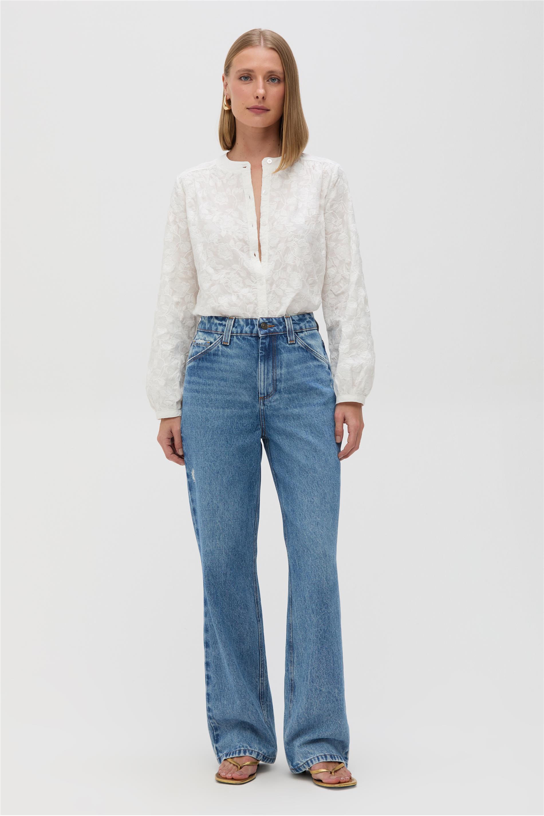 Calça Wide Leg Feminina G4 C3 Jeans