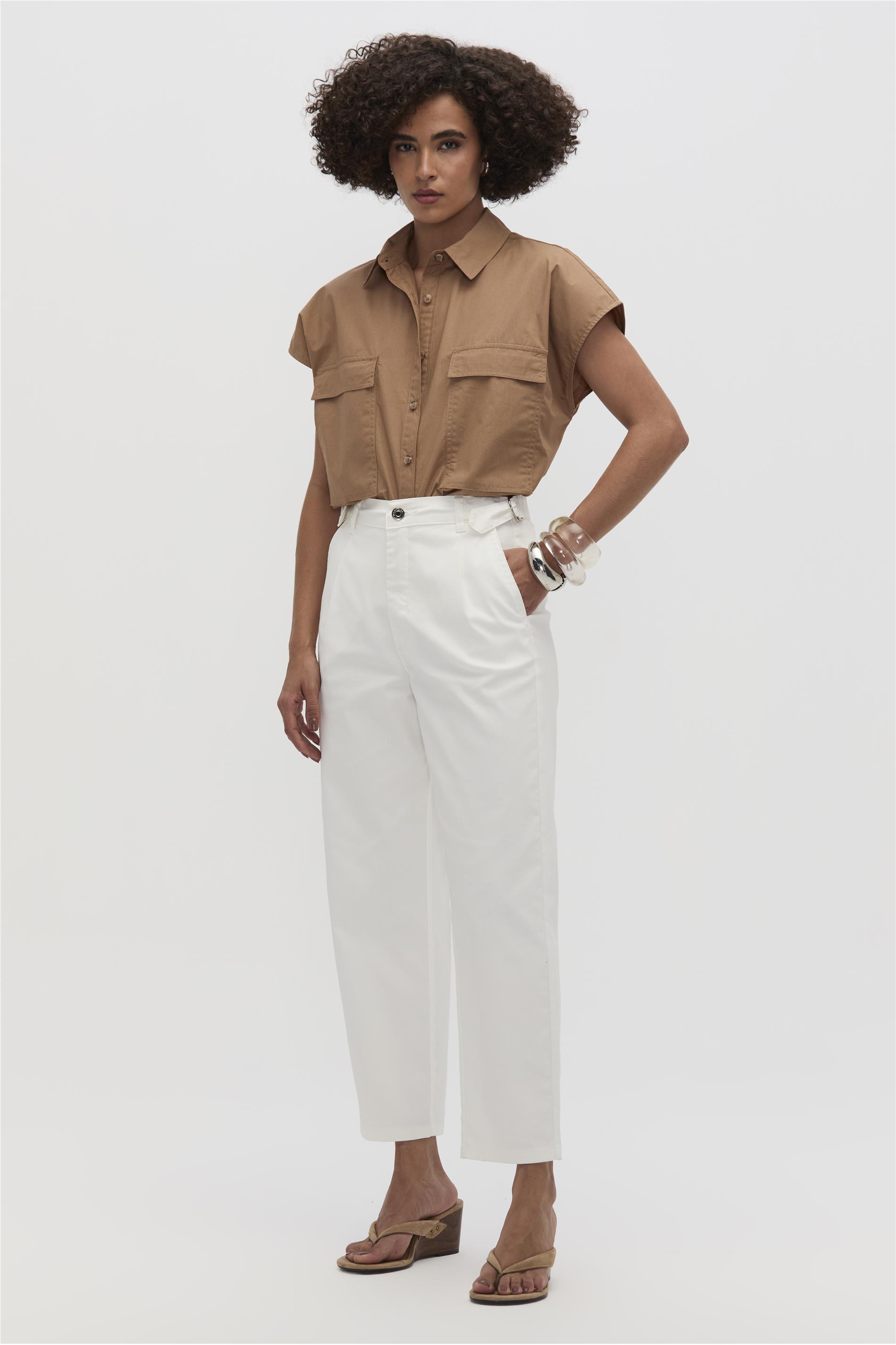 Calça Slim Feminina G5 Alfaiatada