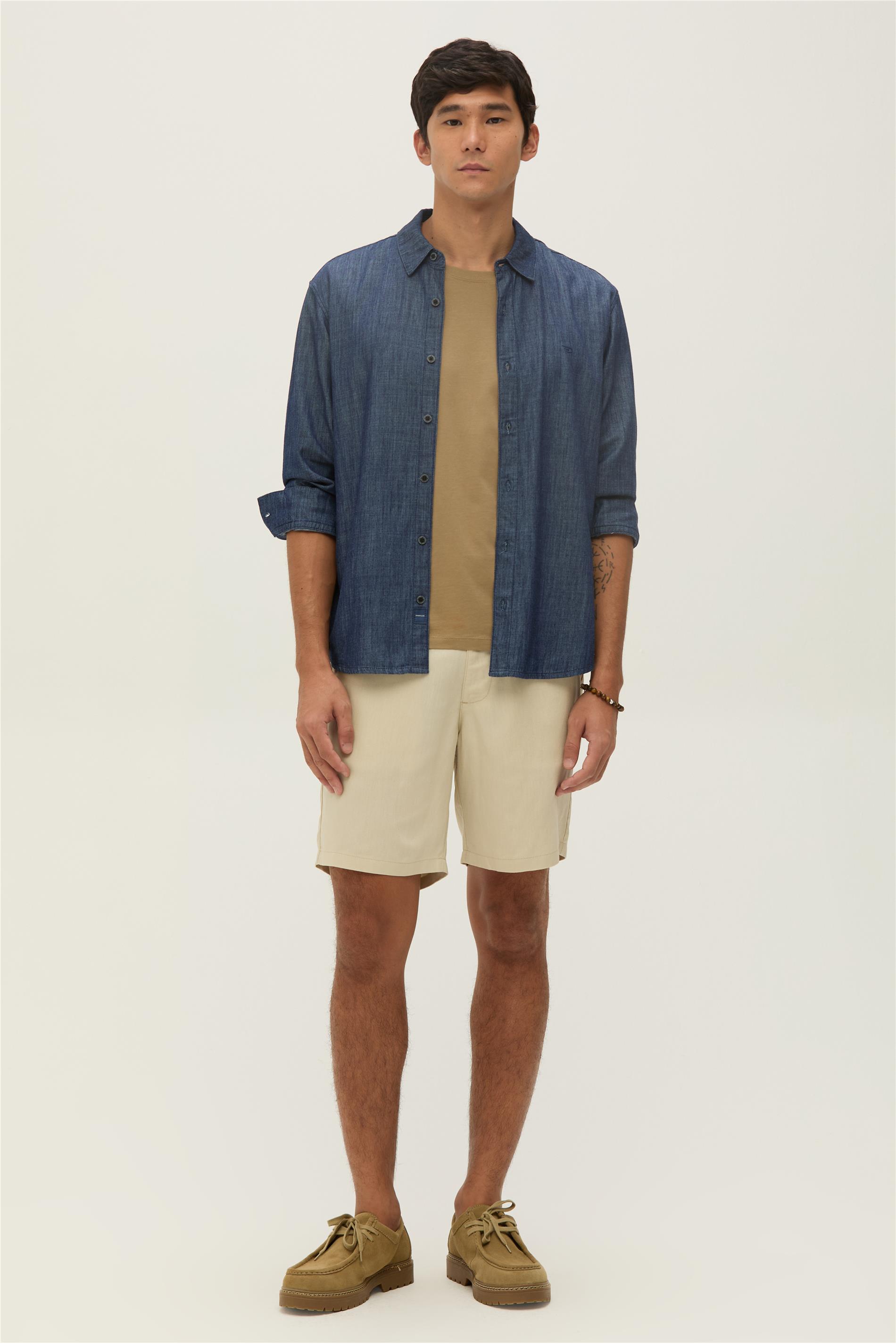 Bermuda Masculina Chino