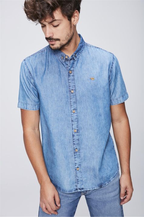 Moda Masculina Camisa Jeans Damyller