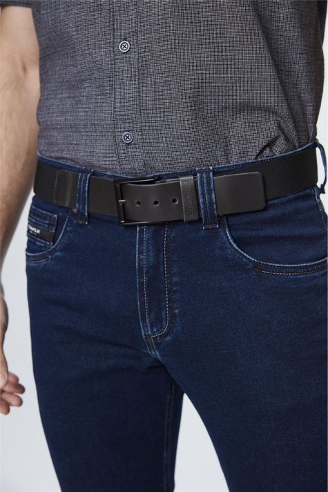 cinto masculino para usar com calça jeans