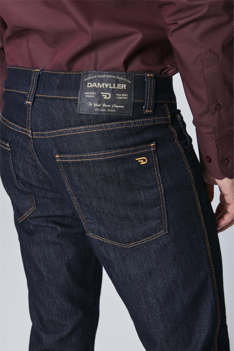 calça jeans damyller masculina