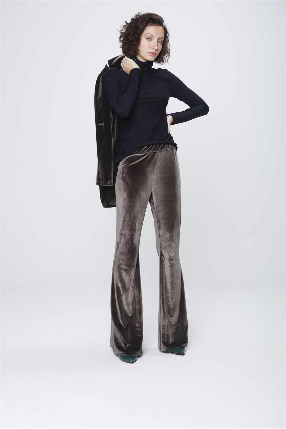 calça flare damyller