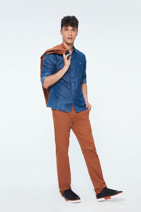 Camisa-Jeans-Azul-Medio-Masculina-Detalhe-2--
