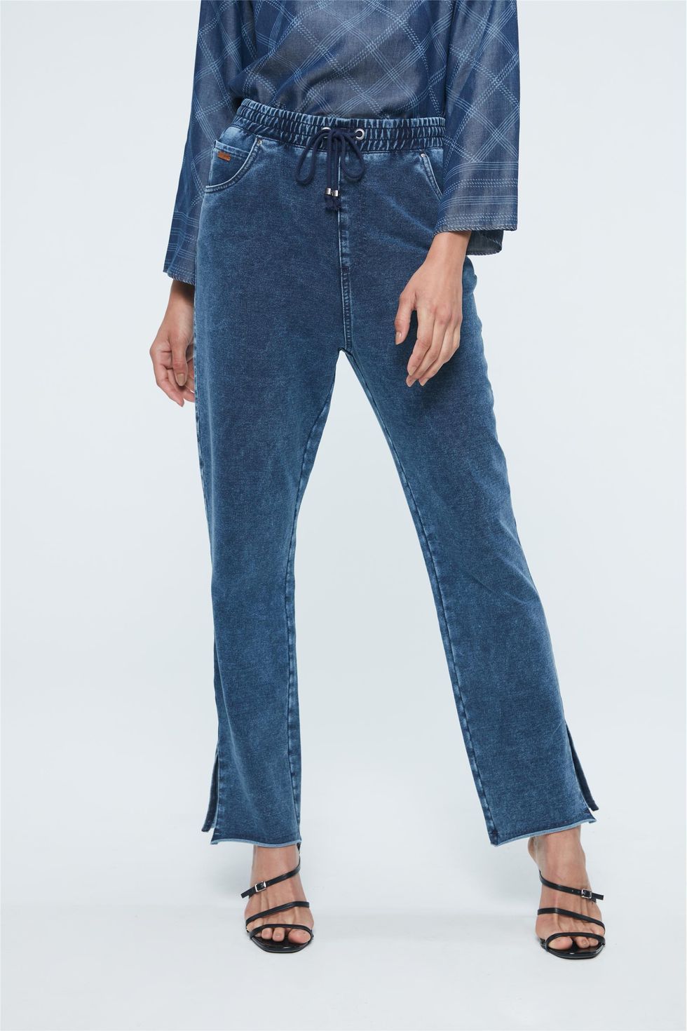 calça jogger feminina malha