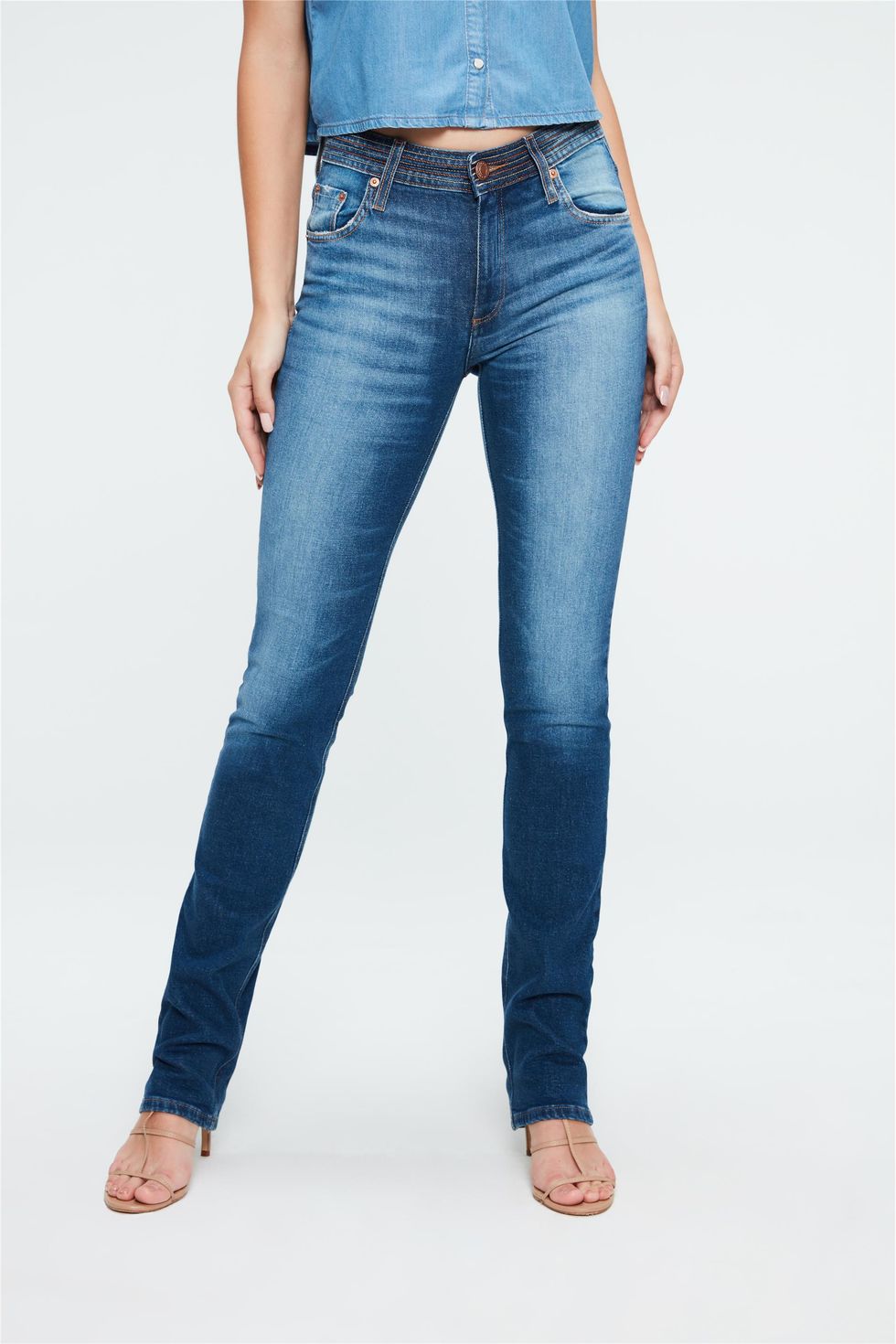 calça jeans damyller
