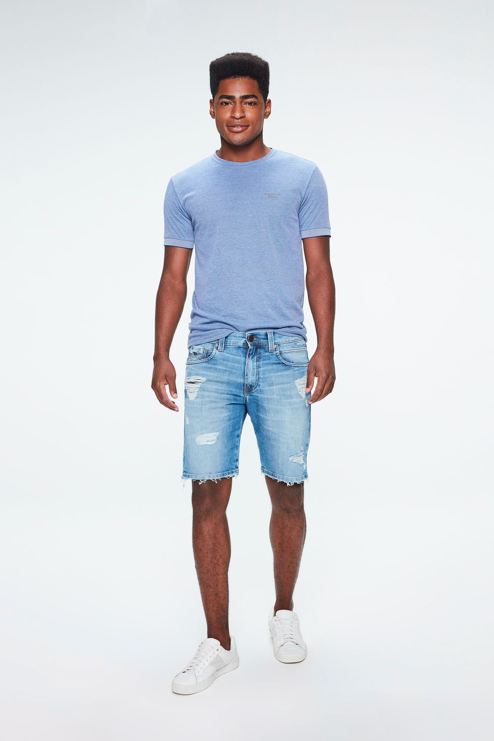 bermuda jeans masculina zara