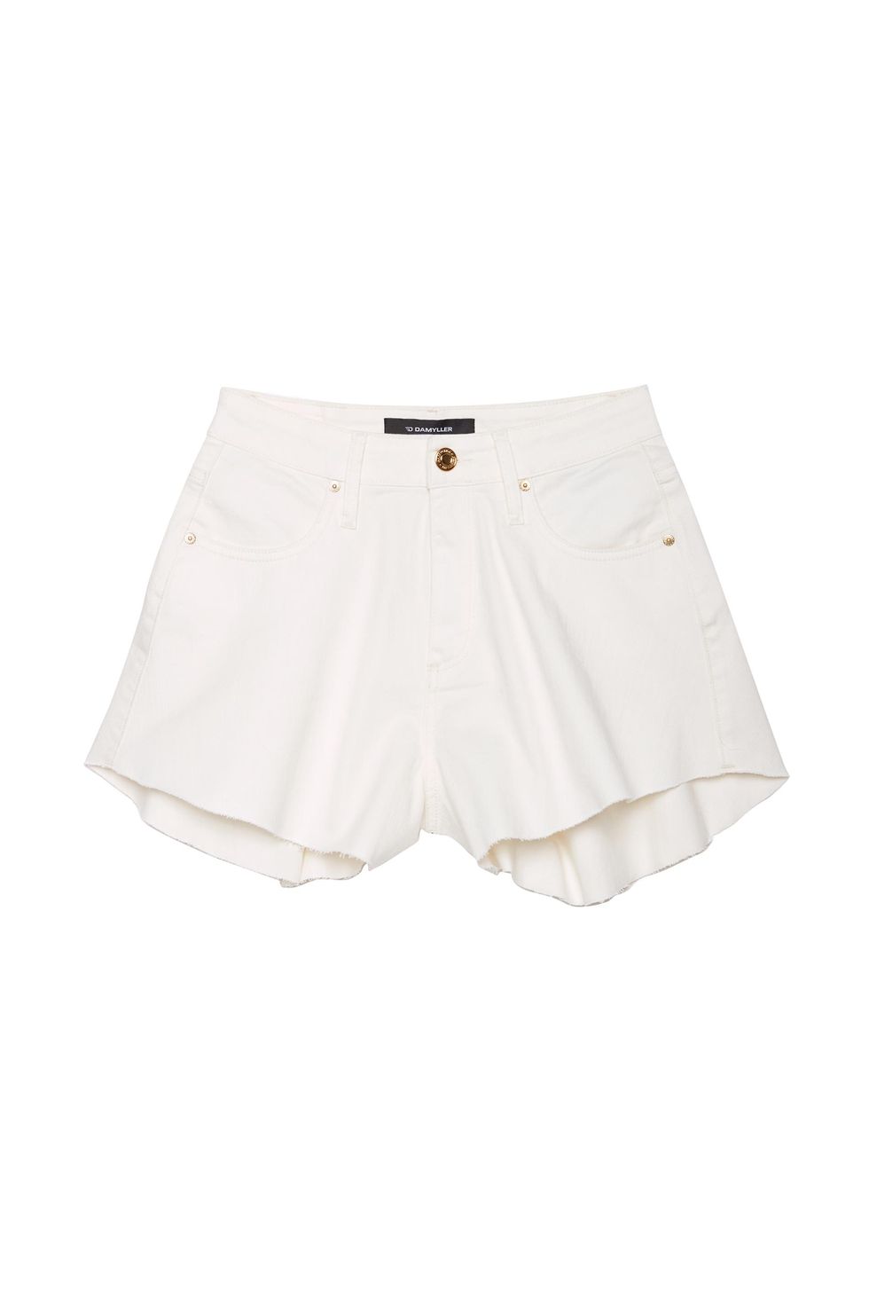 short godê cintura alta tecido