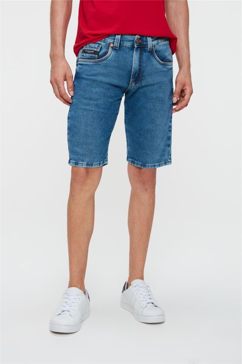 Bermuda-Jeans-Escuro-Skinny-Masculina-Detalhe--