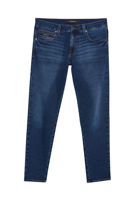 Calca-Jeans-Azul-Escuro-Skinny-Masculina-Detalhe-Still--