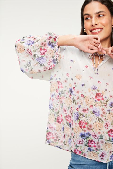 blusas romanticas com renda