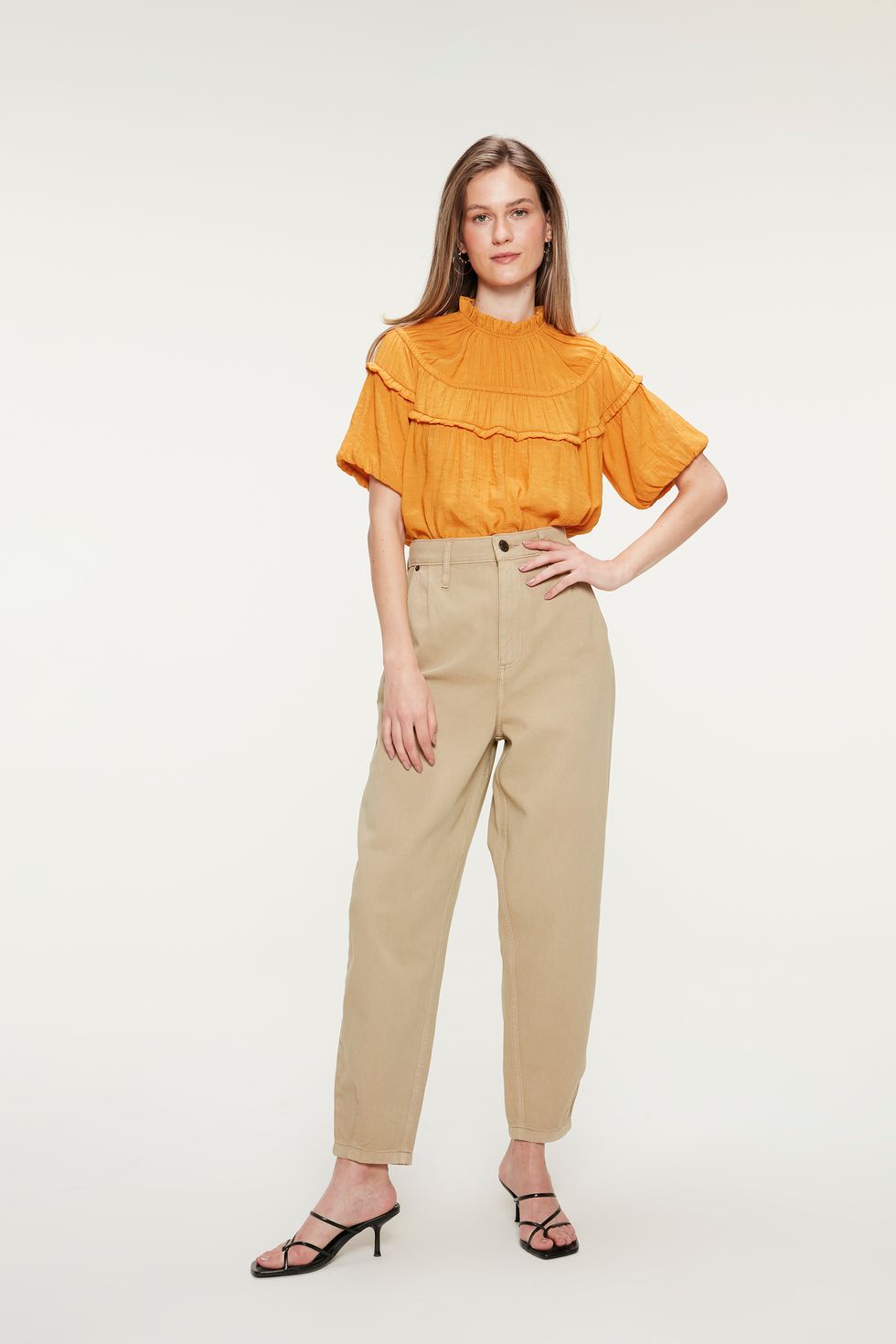 calça slouchy damyller