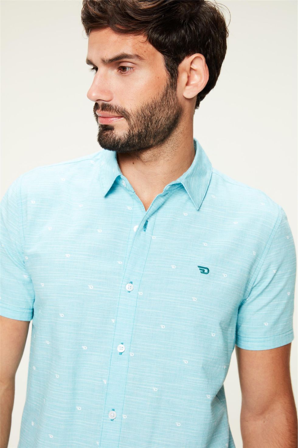camisa e short mesma estampa