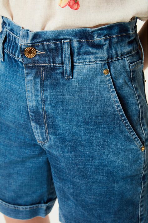 Bermuda-Jeans-Clochard-Cintura-Alta-C18-Detalhe--