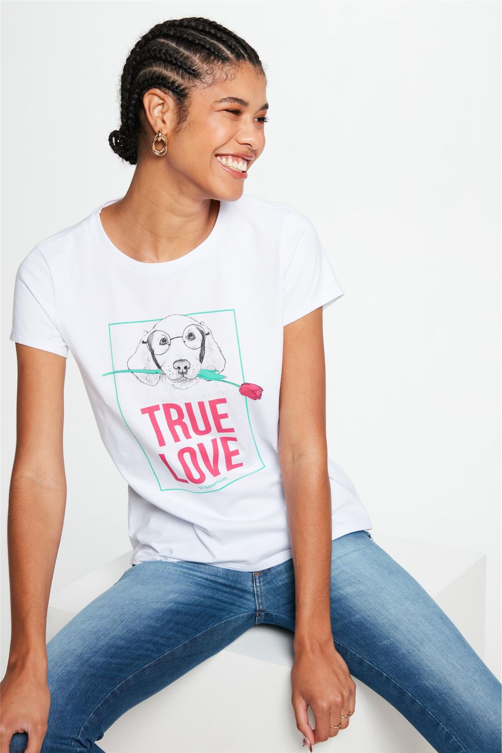 Camiseta-com-Estampa-True-Love-Feminina-Frente--