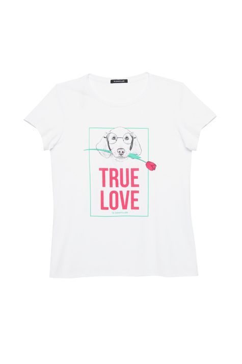 Camiseta-com-Estampa-True-Love-Feminina-Detalhe-Still--