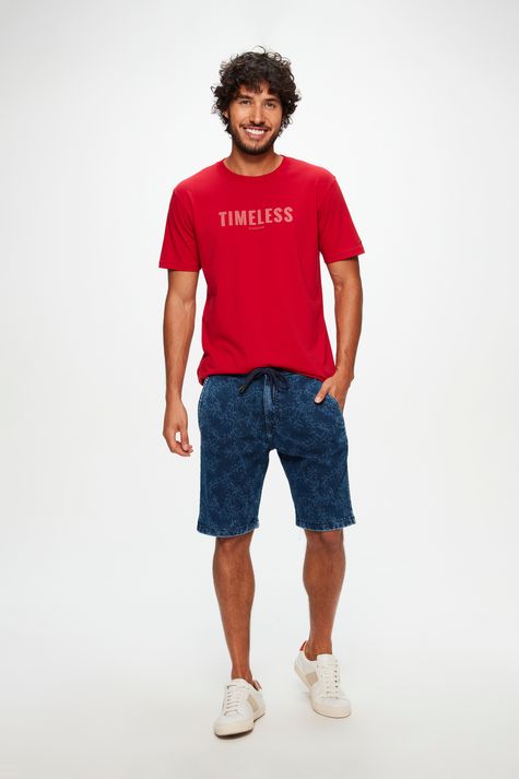 Bermuda-Jeans-Escuro-Jogger-Masculina-Detalhe-2--