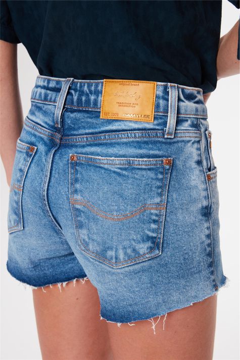Short Jeans Solto Micro G3 Desfiado - Damyller