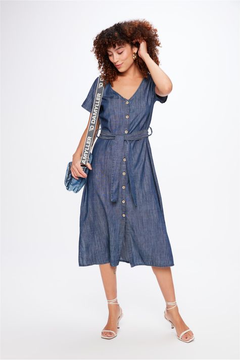 Vestido-Comprimento-Midi-com-Cinto-Costas--